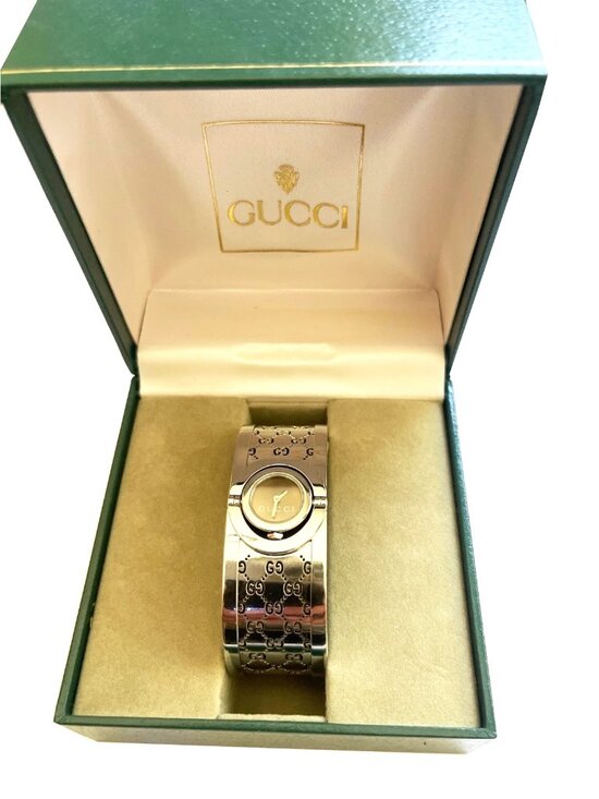 Gucci Accessories - Gucci 112 Twirl stainless steel watch, 112 YA112501, Swiss made, NO RETURN